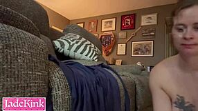 wife, rim my balls and ass deep on this couch you slut