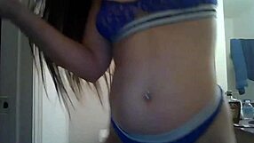 i ram my wet pussy hard with dildo close up on cam