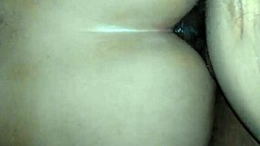 gaping anal ass barely takes half the thick dildo inside