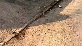 ever wonder what happens when i spot a hot guy and do a public blowjob in the street toilet