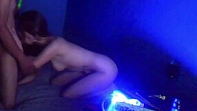 damn i spread open my old lady's cousin's ass gave her a sloppy blowjob and nutted right in her mouth