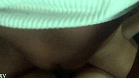 Skinny latina takes slow deep anal strikes in quickie pov assfucking pounding