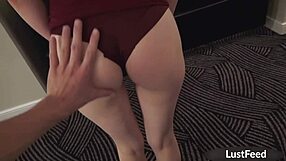 does this homemade redhead teen handle that huge cock right next door?