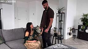 Aaliyah Yasin Cute Indian Sucks Stepbro Huge Cock Moaning Wet During Eid