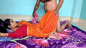 Indian Village Couple's Hardcore Anal Double Penetration with Gaping Cumshot