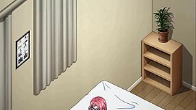 Busty Hentai Babe Deepthroats Colleague's Cock for Facial Cumshot Shachiku Cinderella Episode 2