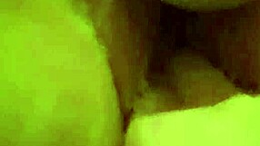 Woman fists her gaping cunt repeatedly stretching pussy wide open on camera