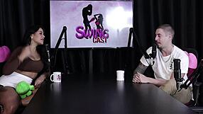 Actor flops small dick but Sheer Red craves reverse gangbang thrills