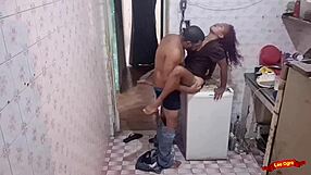 Anal Fucking Latina Maid's Tight Ass