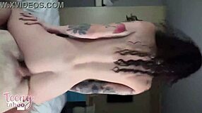 Tattooed sexy burglar lydia fucks seth brogan pussy for freedom