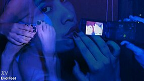 your mouth waters drooling over my sexy feet toes