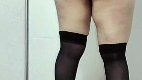 young mexican milf secretary bends over big ass for fat cock doggystyle pounding