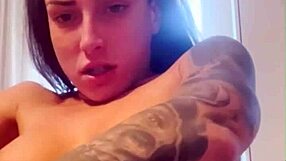 Horny medusa masturbates wet pussy with huge dildos vibrator buttplug in sexy lingerie compilation