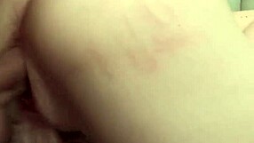 Hairy wet cunt pulses through intense orgasm fuck