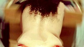 This kinky housewife loves getting her tight asshole licked and sucked by eager tongues in latex heels.