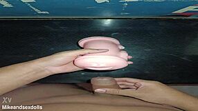 kissy me's closeup deepthroat blowjob ends in creamy facial