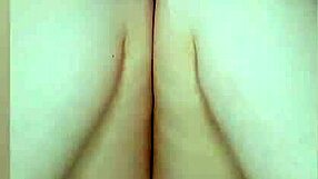 Urge to Pee Overwhelms Glasses Latina Masturbation