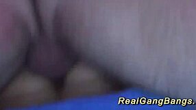 german babes dive into first wild gangbang orgy party