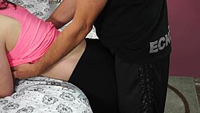 Yoga instructor warns on ass grinding but ends up fucked doggystyle!