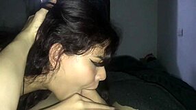 Hermanastra craves big cock deep in her mouth sucking wildly non-stop!