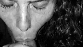 rhonda deepthroats my monster cock swallowing every drop