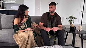 Aaliyah Yasin Cute Indian Sucks Stepbro Huge Cock Moaning Wet During Eid