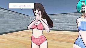 Hentai Slave Sub Mail Endures Cfnm Ball Kicking Game Scene