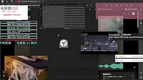 girl plays pc game flashing her smooth shaved pussy under desk