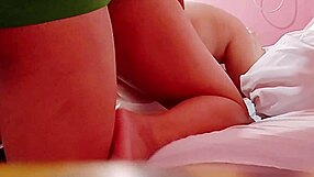 pregnant asian's big pussy gets creampied doggystyle in hotel missionary bliss