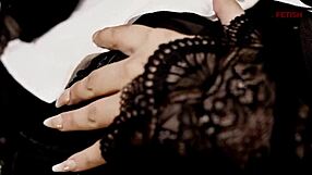 freirinha madalena poses pierced nipples stockings for brazilian monster cock tease