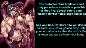 CRIMSON x LOST GIRL gives JOI draft master commands slave