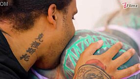 whoa that inked goth babe wrecked deep by thick bbc ass pounding