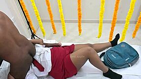 Schoolgirl Seduces Uncle For Wild First Night Pussy Pounding Fuck!