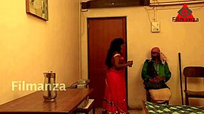 bhabhi gone wild! how does sexy young man make indian bhabhi scream in hindi heat?