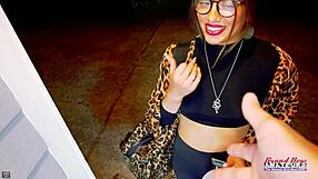 athletic brunette raelyn deepthroats sucks cum swallows before hard pounding