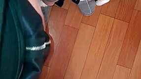 Three sexy teachers hike up mini skirts to masturbate together reaching wild orgasms after hours