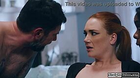 Think your husband can resist me and my ebony bestie deepthroating his cock together?