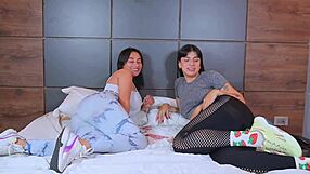 jesica osorio swaps partners with gym friend for big cock deepthroat cumshot facial