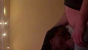 i love this homemade ebony girl's sloppy amateur blowjob skills