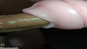 kissy me's closeup deepthroat blowjob ends in creamy facial