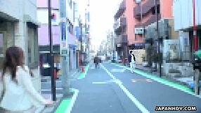 damn renka, slurping that hard cock in the car feels so naughty uncensored