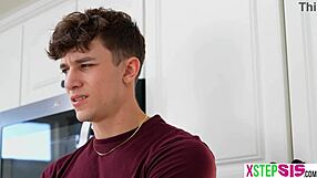 Stepbro Slams Kimmy Kimm's Big Ass at Slumber Party