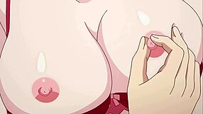 Busty Hentai Babe Deepthroats Colleague's Cock for Facial Cumshot Shachiku Cinderella Episode 2