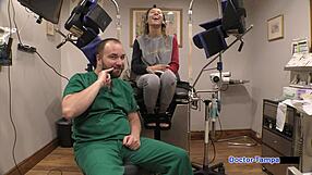 Dr Tampa face fucks Kalani Luana backstage in handcuffs