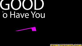 kagney linn karter desperately rides brad's throbbing big cock