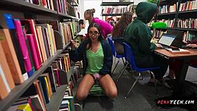 shh, sneaky classroom desk blowjob on teacher's monster cock while classmates watch 😏🍆💦