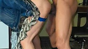 My dear wife's wet caribbean pussy destroyed mercilessly by 12-inch bbc monster cock!