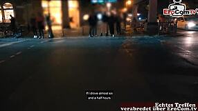 i finally met sandy the german blonde tattooed fitness teen for our outdoor pov date