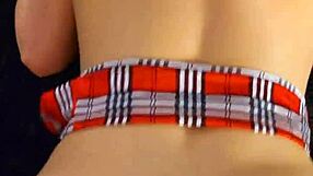 homemade milf schoolgirl glasses deepthroat facefucked bent over doggystyle