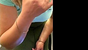 secretary's massive ass flashes natural tits teasing mature curves at work